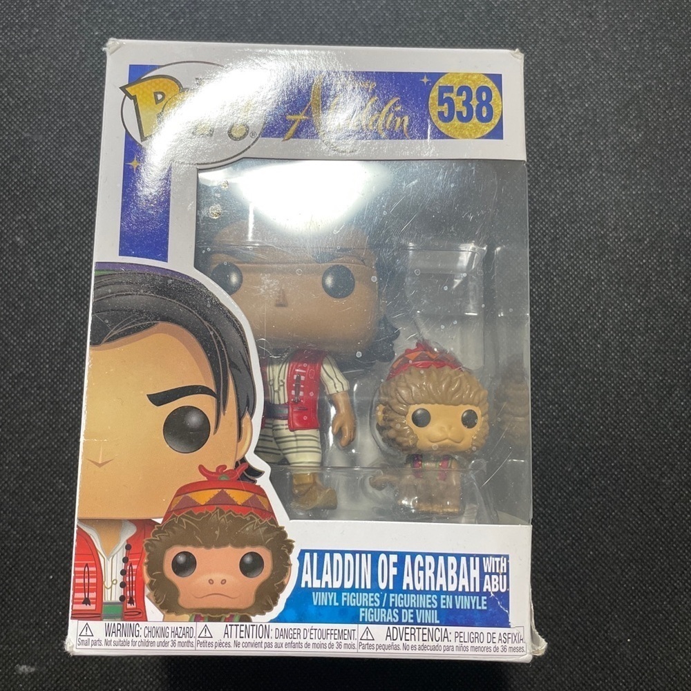 Aladdin of Agrabah with Abu #538 Funko Pop Brand New Disney Movie